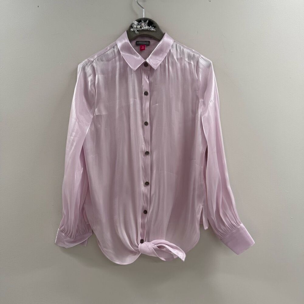 Vince Camuto Womens  Bellini Button Up Shirt
